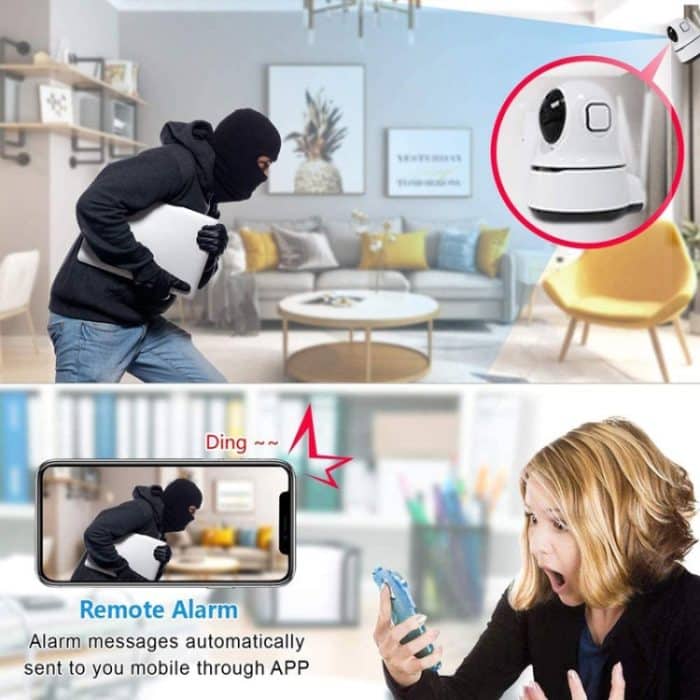 YT36 1080P HD Wireless IP-Kamera, unterstützt Bewegungserkennung, Infrarot-Nachtsicht und TF-Karte, PAF200 – Bild 6