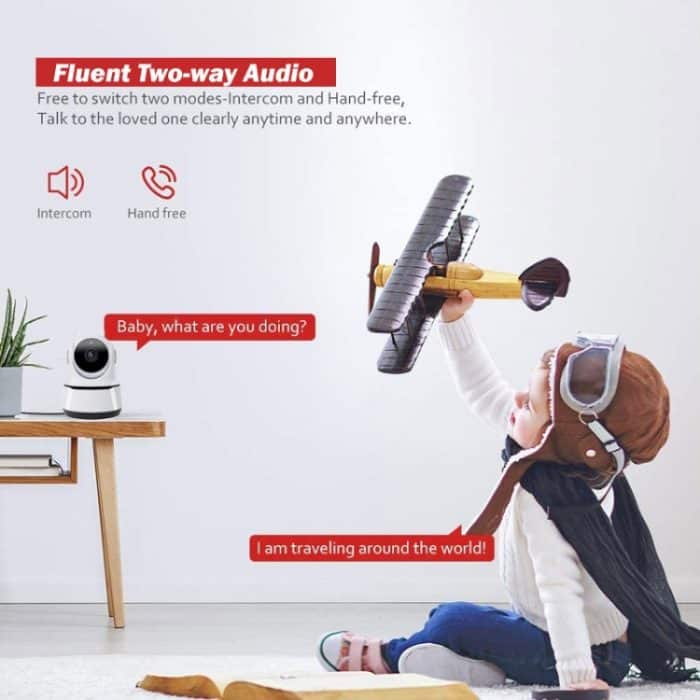 YT36 1080P HD Wireless IP-Kamera, unterstützt Bewegungserkennung, Infrarot-Nachtsicht und TF-Karte, PAF200 – Bild 7