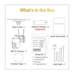 ESCAM QF280 HD 1080P IP66 wasserdichte WiFi-Solarpanel-PT-IP-Kamera ohne Batterie, unterstützt Nachtsicht/Bewegungserkennung/TF-Karte/Zwei-Wege-Audio, without Battery – Bild 17