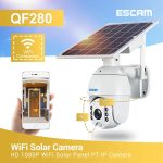 ESCAM QF280 HD 1080P IP66 wasserdichte WiFi-Solarpanel-PT-IP-Kamera ohne Batterie, unterstützt Nachtsicht/Bewegungserkennung/TF-Karte/Zwei-Wege-Audio, without Battery – Bild 5