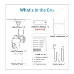 ESCAM QF480 EU-Version HD 1080P IP66 wasserdichte 4G-Solarpanel-PT-IP-Kamera ohne Batterie, unterstützt Nachtsicht/Bewegungserkennung/TF-Karte/Zwei-Wege-Audio, without Battery(EU Version) – Bild 16