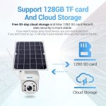 ESCAM QF480 US-Version HD 1080P IP66 wasserdichte 4G-Solarpanel-PT-IP-Kamera mit Akku, unterstützt Nachtsicht/Bewegungserkennung/TF-Karte/Zwei-Wege-Audio, with Battery(US Version) – Bild 14