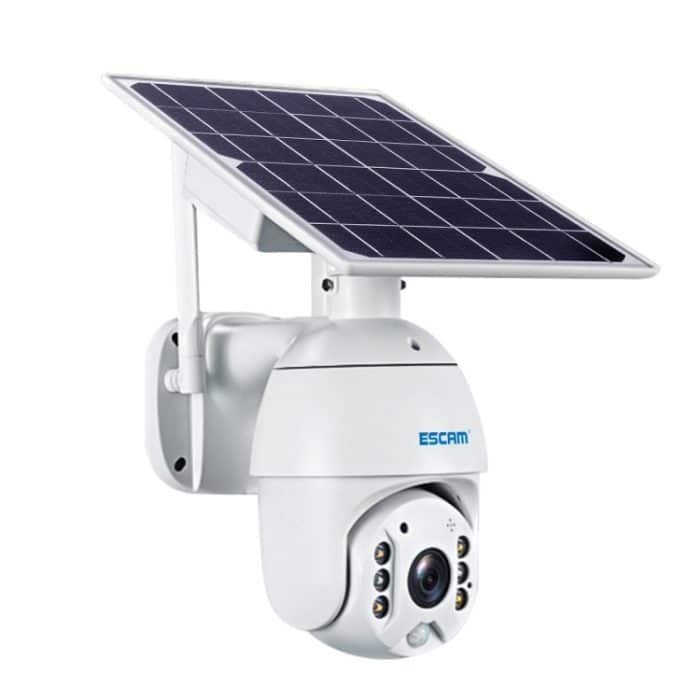 ESCAM QF480 US-Version HD 1080P IP66 wasserdichte 4G-Solarpanel-PT-IP-Kamera mit Akku, unterstützt Nachtsicht/Bewegungserkennung/TF-Karte/Zwei-Wege-Audio, with Battery(US Version) – Bild 3