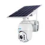 ESCAM QF480 EU-Version HD 1080P IP66 wasserdichte 4G-Solarpanel-PT-IP-Kamera mit Akku, unterstützt Nachtsicht/Bewegungserkennung/TF-Karte/Zwei-Wege-Audio, with Battery(EU Version)