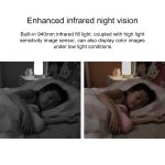 Original Xiaomi 2,4 GHz F1,4 große Blende 3 Millionen Pixel Wifi Intelligente Kamera PTZ Version 2K, Unterstützung von Infrarot-Nachtsicht und AI-Humanoidenerkennung sowie Zweiwege-Sprach- und 32 GB Micro-SD-Karte, US-Stecker – Bild 7