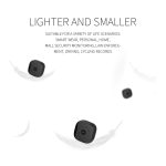 H9 Mini HD 1280 x 720P 120 Grad Weitwinkel tragbare intelligente drahtlose WiFi-Überwachungskamera, H9 Black, H9 White – Bild 7