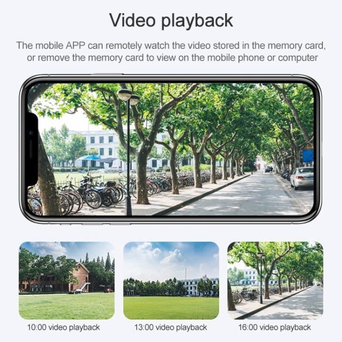 T1-2 2-Megapixel-WLAN-Version IP67 Wasserdichte Solar-HD-Monitorkamera ohne Akku und Speicher, unterstützt Infrarot-Nachtsicht und Bewegungserkennung / Alarm und Sprach-Intercom und mobile Überwachung – Bild 7