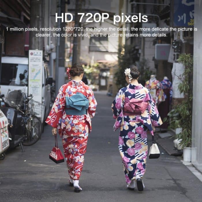 BQ2 1-Megapixel-Plug-in-Hemisphere-HD-Monitorkamera, Unterstützung für Infrarot-Nachtsicht und 4-32 GB TF-Karte – Bild 6