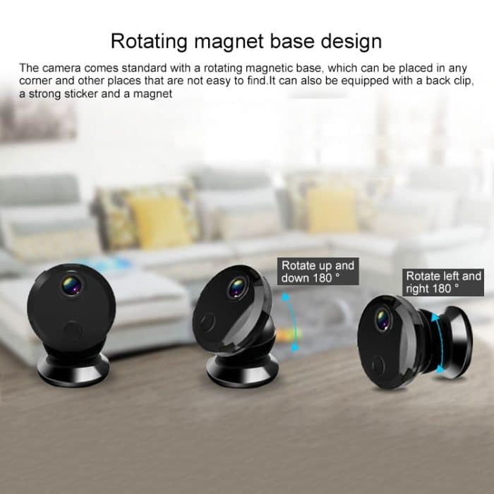 HDQ15 HD 1080P WIFI-Minikamera mit IR-Nachtsicht und Fernüberwachung, 1080P – Bild 7