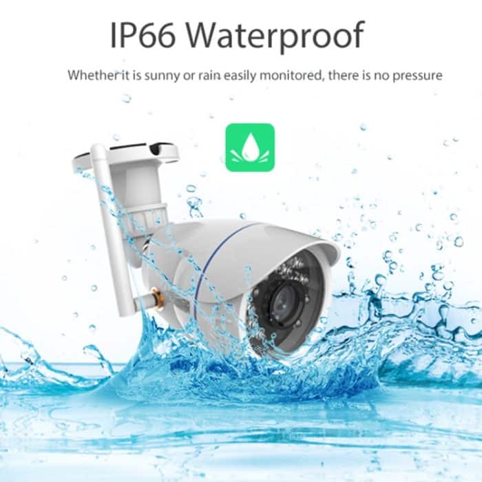 NEO NIP-56AI Wasserdichte WiFi-IP-Außenkamera mit IR-Nachtsicht und Handy-Fernbedienung – Bild 9