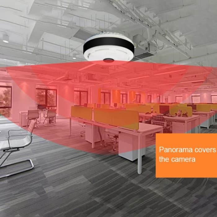 360EyeS EC10-I6 360-Grad-HD-Netzwerk-Panoramakamera mit TF-Kartensteckplatz, unterstützt die Steuerung von Mobiltelefonen, EC10-I6 Black, EC10-I6 White – Bild 6