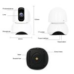 163Eye X3-UJ36 Smart drehbare P2P-Netzwerk-HD-Videokamera – Bild 6