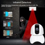 163Eye X3-UJ36 Smart drehbare P2P-Netzwerk-HD-Videokamera – Bild 9