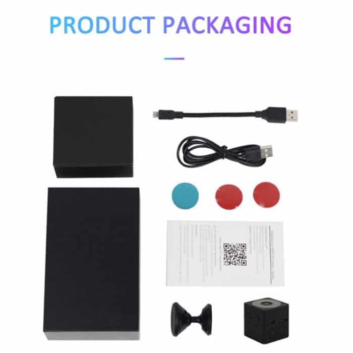 Q16 Mini WiFi Wireless Netzwerk Action Kamera Weitwinkel Recorder mit Nachtsicht und Bewegungserkennung, Wide-angle – Bild 10