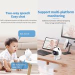 K9 Cute Pets Smart Home-Kamera, unterstützt Nachtsicht und Zwei-Wege-Sprach- und Bewegungserkennung, K9 – Bild 6