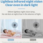 K9 Cute Pets Smart Home-Kamera, unterstützt Nachtsicht und Zwei-Wege-Sprach- und Bewegungserkennung, K9 – Bild 7