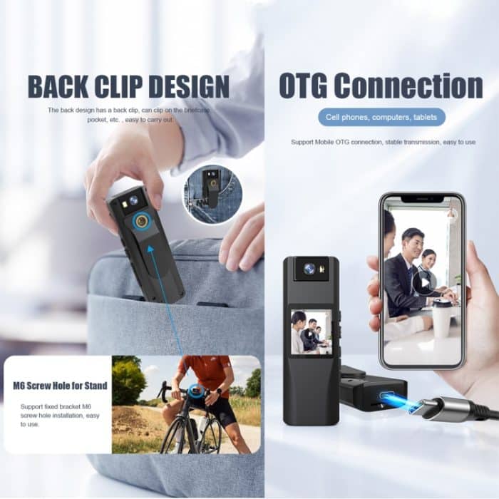 L12 180-Grad-Drehung Konferenz-Videoaufzeichnungskamera Mini HD 720P WiFi-Kamera – Bild 6