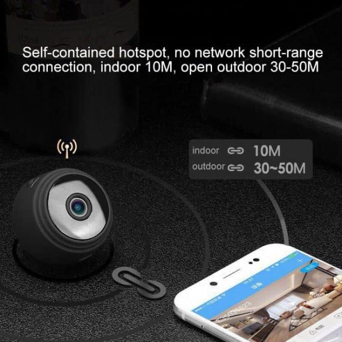 A9 1080P WiFi IP-Kamera Mini DV – Bild 8