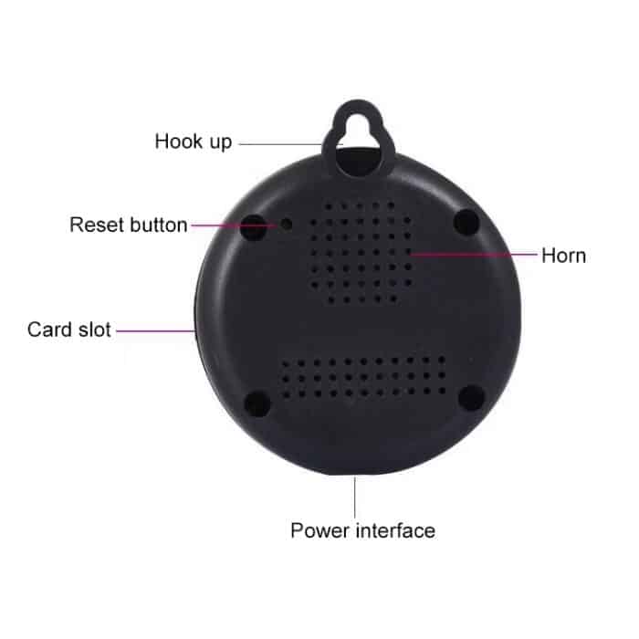 V380 1280X720P Auflösung Überwachungskamera Drahtlose Netzwerkkamera HD Handy Remote Monitor verbunden – Bild 3