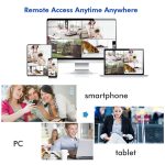 4-Kanal-HD-720P-1,0-Megapixel-2,4-GHz-WLAN-IP-Bullet-Kamera + NVR-Kit, 4CH HD – Bild 6