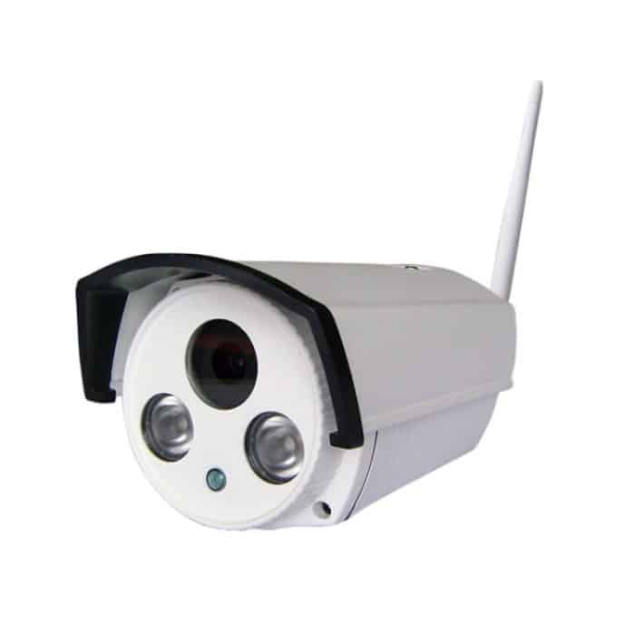 4CH HD 720P 1,0 Megapixel 2,4 GHz WiFi IP Bullet Kamera + NVR Kit – Bild 4