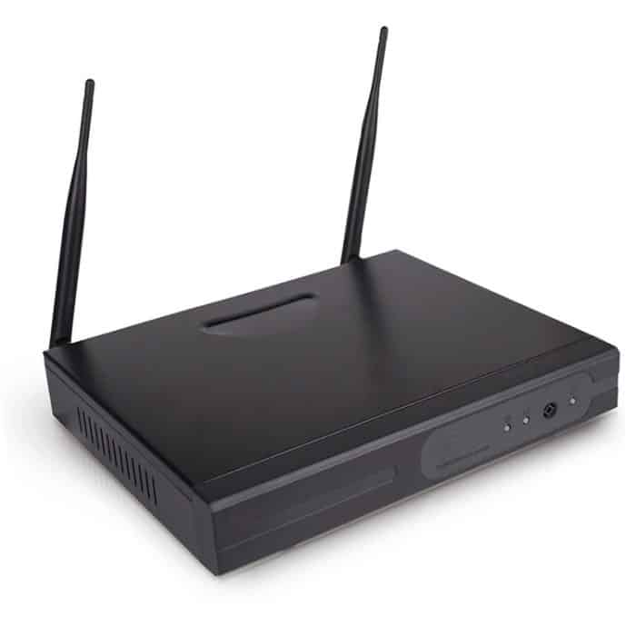 4CH HD 720P 1,0 Megapixel 2,4 GHz WiFi IP Bullet Kamera + NVR Kit – Bild 3