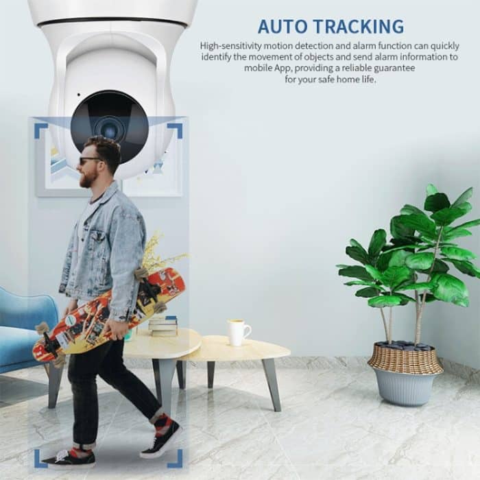 Anpwoo-YT002W 100 W 3,6 mm Objektiv Weitwinkel 720 P Smart WIFI Monitorkamera, unterstützt Nachtsicht und TF-Kartenerweiterungsspeicher, YT002W – Bild 6