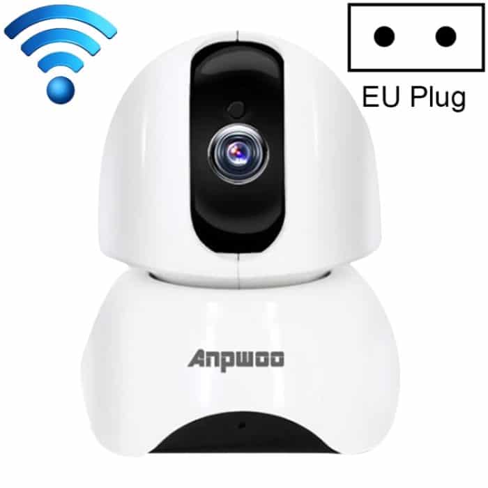 Anpwoo-YT003 2,0 Mega 3,6 mm Objektiv Weitwinkel 1080P Smart WIFI Monitorkamera, unterstützt Nachtsicht und TF-Kartenerweiterungsspeicher, EU-Stecker, YT003 – Bild 1