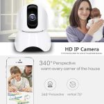 Anpwoo-YT003 2,0 Mega 3,6 mm Objektiv Weitwinkel 1080P Smart WIFI Monitorkamera, unterstützt Nachtsicht und TF-Kartenerweiterungsspeicher, EU-Stecker, YT003 – Bild 8