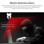 Anpwoo-YT003 2,0 Mega 3,6 mm Objektiv Weitwinkel 1080P Smart WIFI Monitorkamera, unterstützt Nachtsicht und TF-Kartenerweiterungsspeicher, EU-Stecker, YT003 – Bild 10