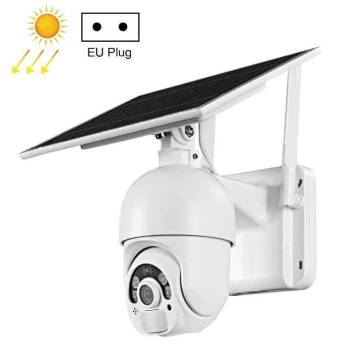NC6520EU.jpg T22 1080P Full HD solarbetriebene 4G-Netzwerk-EU-Versionskamera, unterstützt PIR-Alarm, Nachtsicht, Zwei-Wege-Audio, TF-Karte, 4G (EU Version), 4G (US Version) – Bild 1