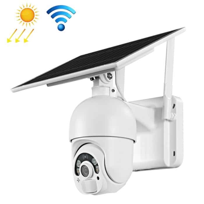 NC6521.jpg T22 1080P Full HD Solar Powered WiFi-Kamera, Unterstützung PIR-Alarm, Nachtsicht, Zwei-Wege-Audio, TF-Karte – Bild 1