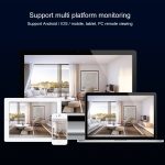 T23 2288 x 1288P Full HD Solar Powered WiFi-Kamera, Unterstützung PIR-Alarm, Nachtsicht, Zwei-Wege-Audio, TF-Karte, keine Batterie enthalten – Bild 8