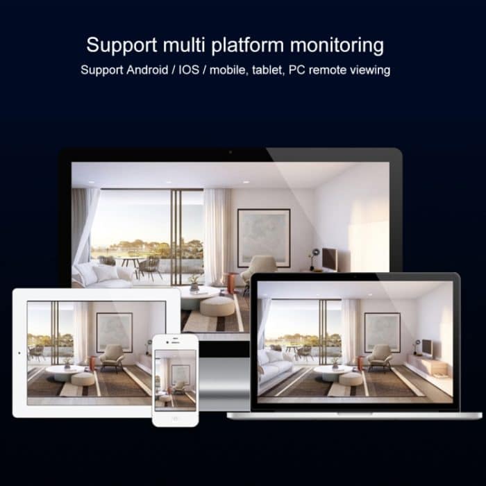 T23 2288 x 1288P Full HD Solar Powered WiFi-Kamera, Unterstützung PIR-Alarm, Nachtsicht, Zwei-Wege-Audio, TF-Karte – Bild 8