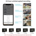 T23 2288 x 1288P Full HD Solar Powered WiFi-Kamera, Unterstützung PIR-Alarm, Nachtsicht, Zwei-Wege-Audio, TF-Karte – Bild 9