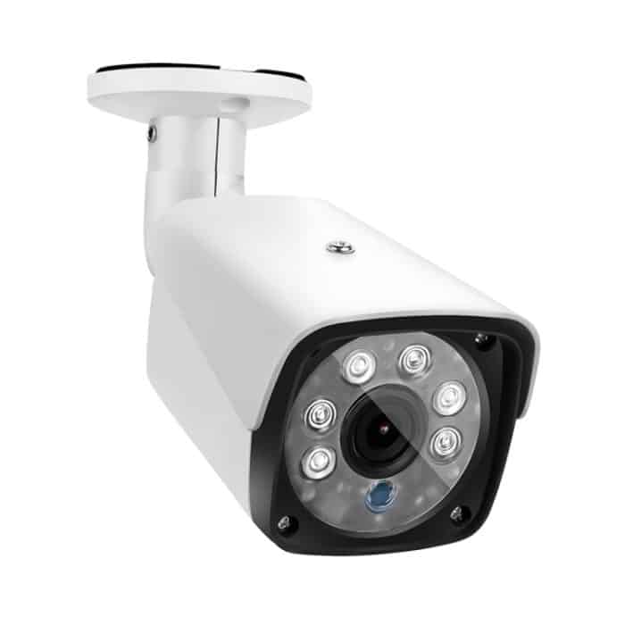 633H2 / A 1080P 3,6-mm-Objektiv CCTV-DVR-Überwachungssystem IP66 Wetterfeste Sicherheits-Bullet-Kamera für den Innenbereich mit 6 LED-Array, unterstützt Nachtsicht, 633H2 / A Black, 633H2 / A White – Bild 2