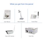 VESAFE VS-Y4 Ahornblattmuster 1080P HD-Akku Solar-WLAN-IP-Kamera, Unterstützung der PIR-Bewegungserkennung und Infrarot-Nachtsicht- und TF-Karte (max. 64 GB) – Bild 7