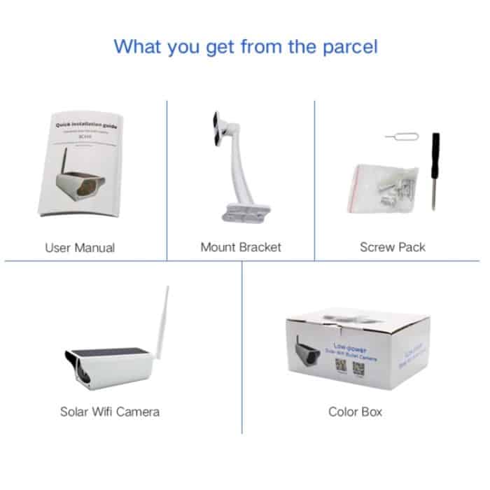 VESAFE VS-Y4 Ahornblattmuster 1080P HD-Akku Solar-WLAN-IP-Kamera, Unterstützung der PIR-Bewegungserkennung und Infrarot-Nachtsicht- und TF-Karte (max. 64 GB) – Bild 7