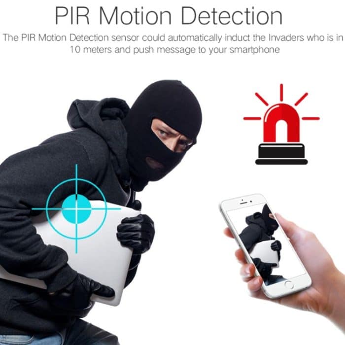 VESAFE VS-Y4 Ahornblattmuster 1080P HD-Akku Solar-WLAN-IP-Kamera, Unterstützung der PIR-Bewegungserkennung und Infrarot-Nachtsicht- und TF-Karte (max. 64 GB) – Bild 8