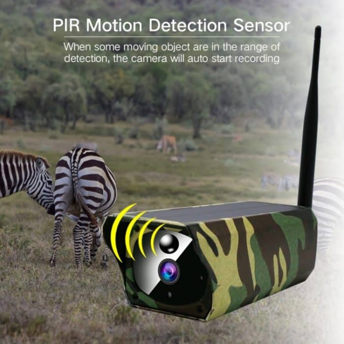 VESAFE VS-Y4 1080P HD-Akku Solar-WLAN-IP-Kamera, Unterstützung der PIR-Bewegungserkennung und Infrarot-Nachtsicht- und TF-Karte (max. 64 GB) – Bild 10