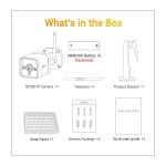 ESCAM QF320 HD 1080P 4G Solarpanel IP-Kamera, Unterstützung von Nachtsicht- und TF-Karten- und PIR-Bewegungserkennung sowie Zwei-Wege-Audio – Bild 17