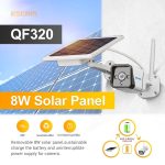 ESCAM QF320 HD 1080P 4G Solarpanel IP-Kamera, Unterstützung von Nachtsicht- und TF-Karten- und PIR-Bewegungserkennung sowie Zwei-Wege-Audio – Bild 8