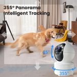 A10 Mini 360 PTZ WiFi Überwachungskamera Smart Home IP Kamera Nachtsicht Babyphone, A10 – Bild 6
