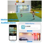 A10 Mini 360 PTZ WiFi Überwachungskamera Smart Home IP Kamera Nachtsicht Babyphone, A10 – Bild 7