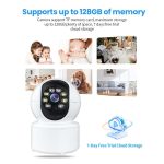 A10 Mini 360 PTZ WiFi Überwachungskamera Smart Home IP Kamera Nachtsicht Babyphone, A10 – Bild 9