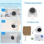 A5 Smart Conch WiFi-Kamera 1080P HD Nachtsicht-IP-Kamera, USB-Stromversorgung, A5 (USB） – Bild 6
