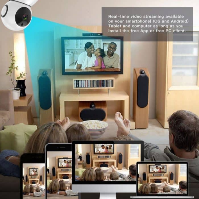 Anpwoo Snowman 1080P HD WiFi IP-Kamera, unterstützt Bewegungserkennung, Infrarot-Nachtsicht und TF-Karte (max. 64 GB), Snowman – Bild 12