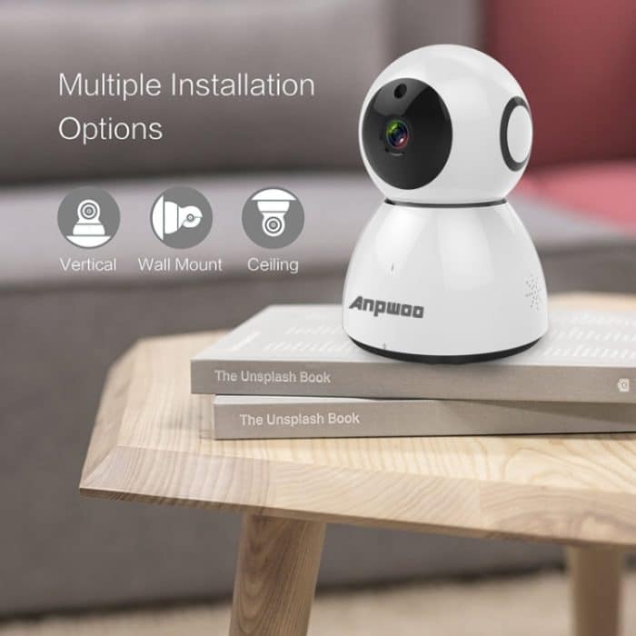 Anpwoo Snowman 1080P HD WiFi IP-Kamera, unterstützt Bewegungserkennung, Infrarot-Nachtsicht und TF-Karte (max. 64 GB), Snowman – Bild 6