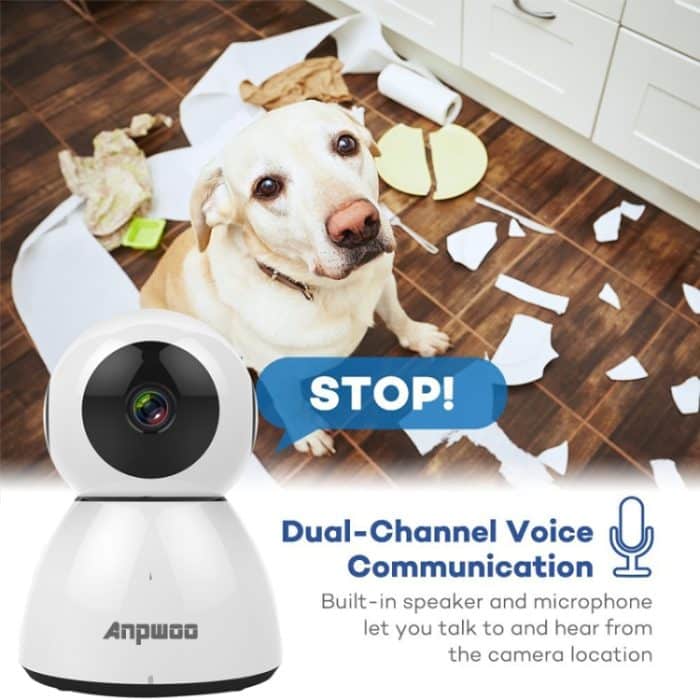 Anpwoo Snowman 1080P HD WiFi IP-Kamera, unterstützt Bewegungserkennung, Infrarot-Nachtsicht und TF-Karte (max. 64 GB), Snowman – Bild 8