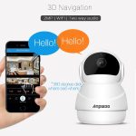 Anpwoo Warrior GM8135+SC2145 1080P HD WiFi IP-Kamera, unterstützt Bewegungserkennung, Infrarot-Nachtsicht und TF-Karte (max. 128 GB), Warrior – Bild 9